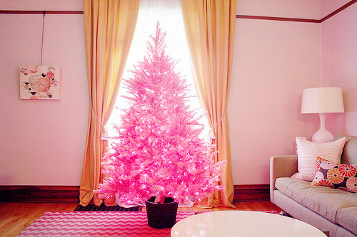 PinkChristmasTree1
